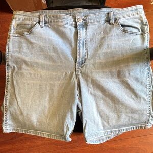 Reitman’s Light Blue Denim Shorts